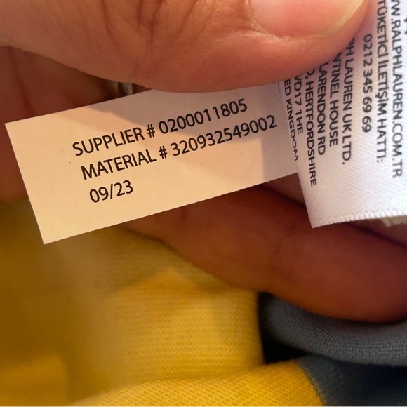 Ralph Lauren color block Bodysuit - Picture 5 of 5